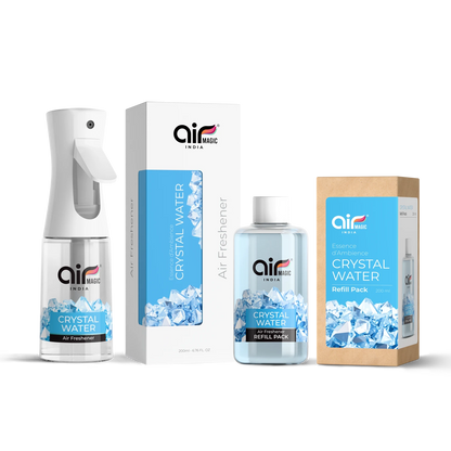 Crystal Water – Cool & Refreshing | Aquatic Air Freshener for Home & Office