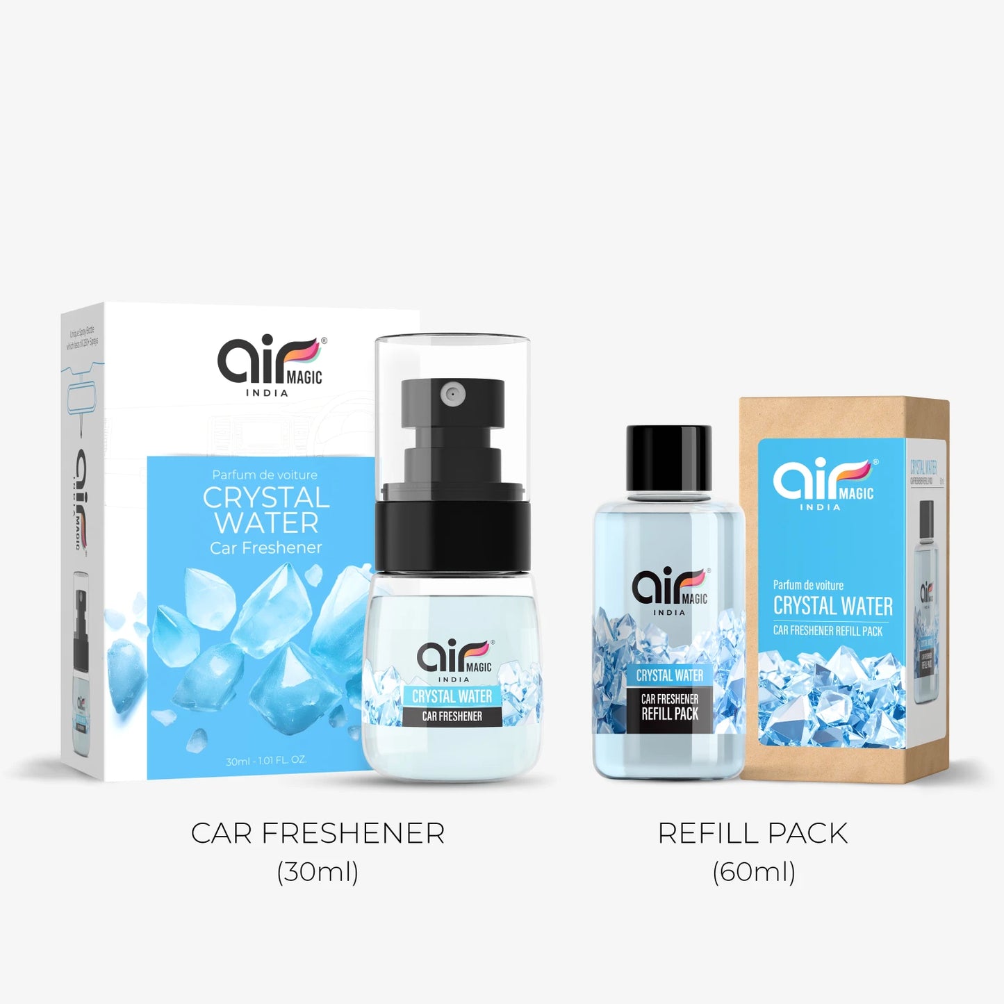 Crystal Water – Cool & Clean | Aquatic Car Perfume