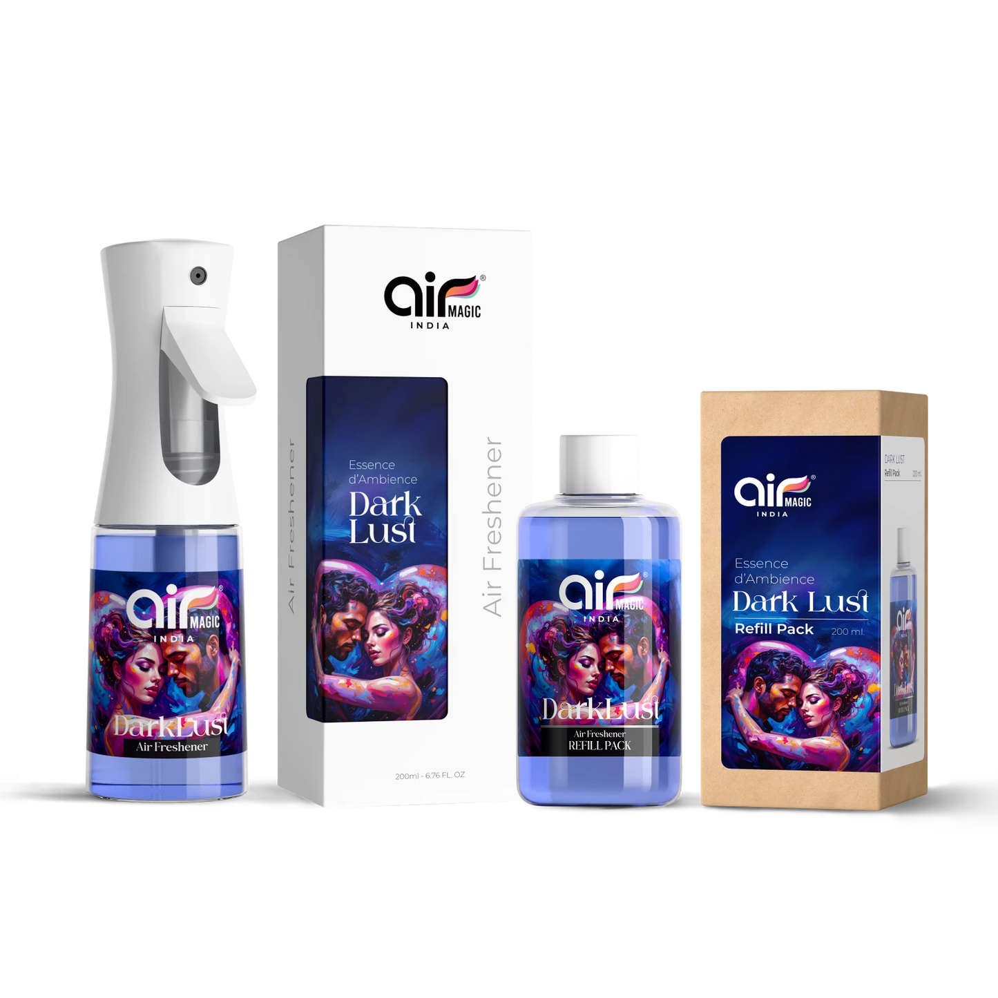 Dark Lust – Sensual & Deep | Bedroom Ritual Air Freshener for Home & Office