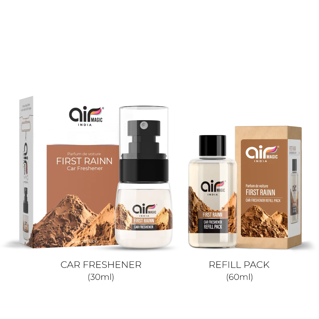 First Rainn – Earthy & Refreshing | Organic Car Perfume