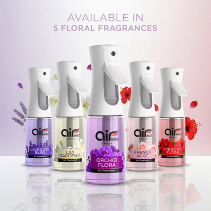 Hibiscus Flora – Bright & Tropical | Floral Air Freshener for Home & Office