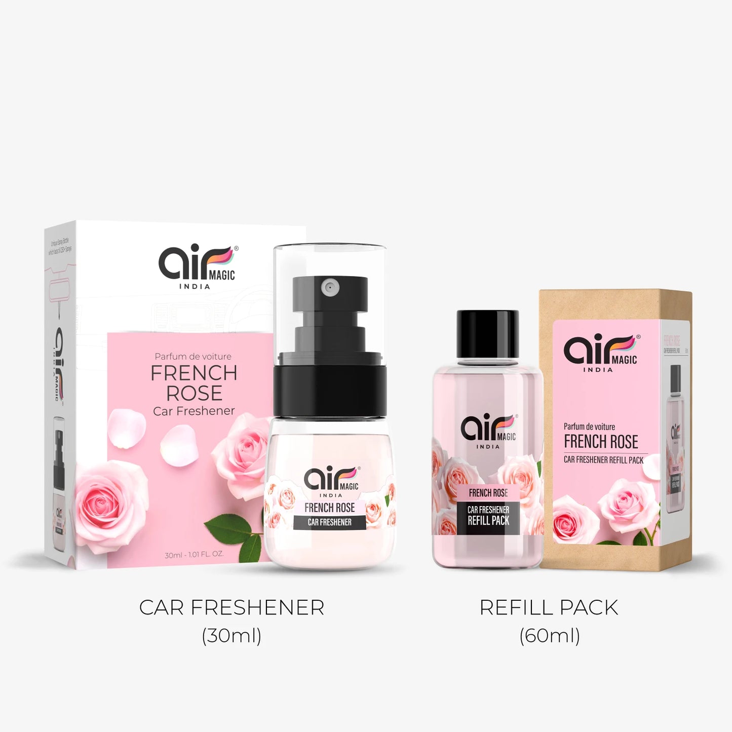 French Rose – Classic & Romantic | Floral Car Perfume