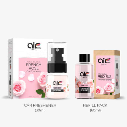 French Rose – Classic & Romantic | Floral Car Perfume