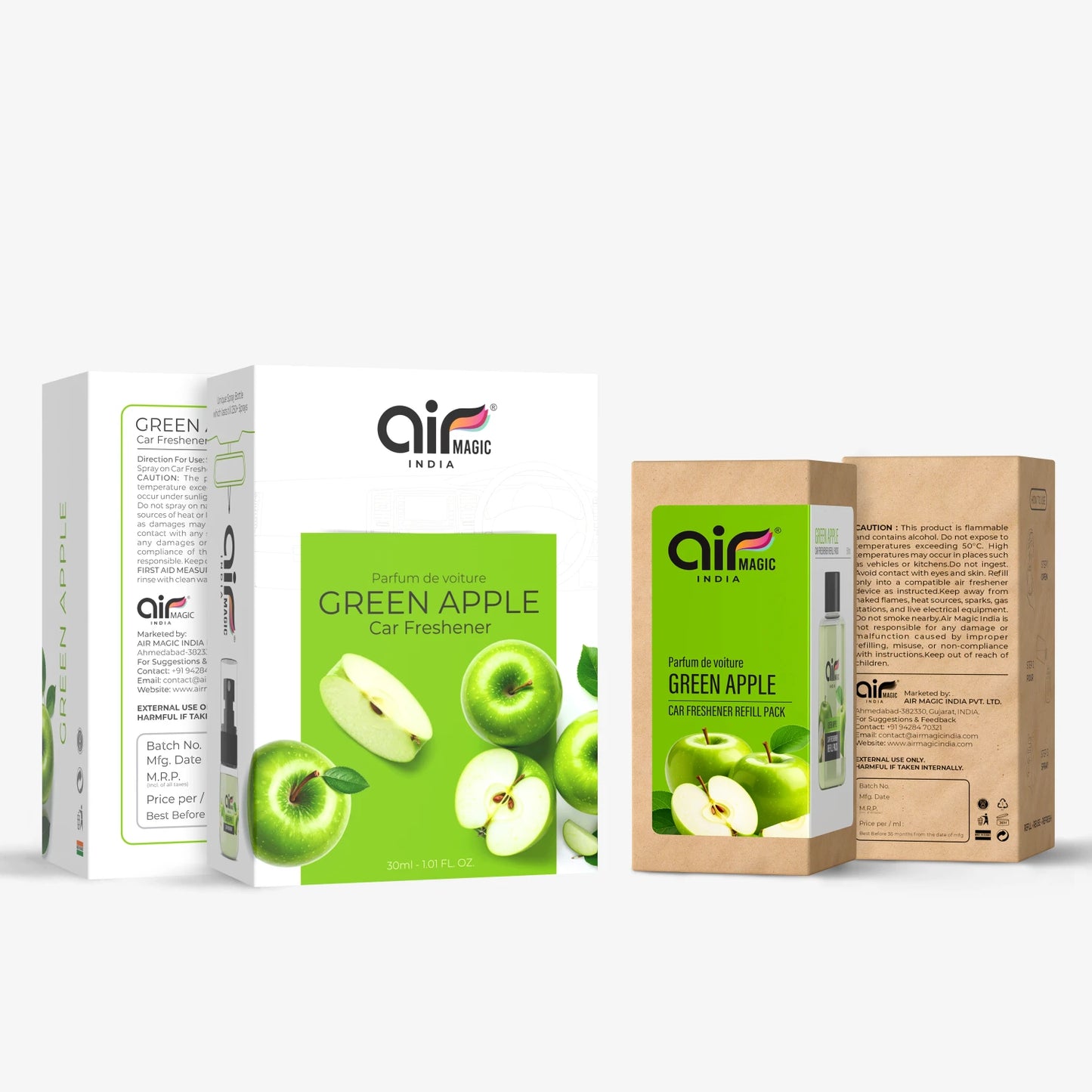 Green Apple – Crisp & Fresh | Fruity Car Perfume