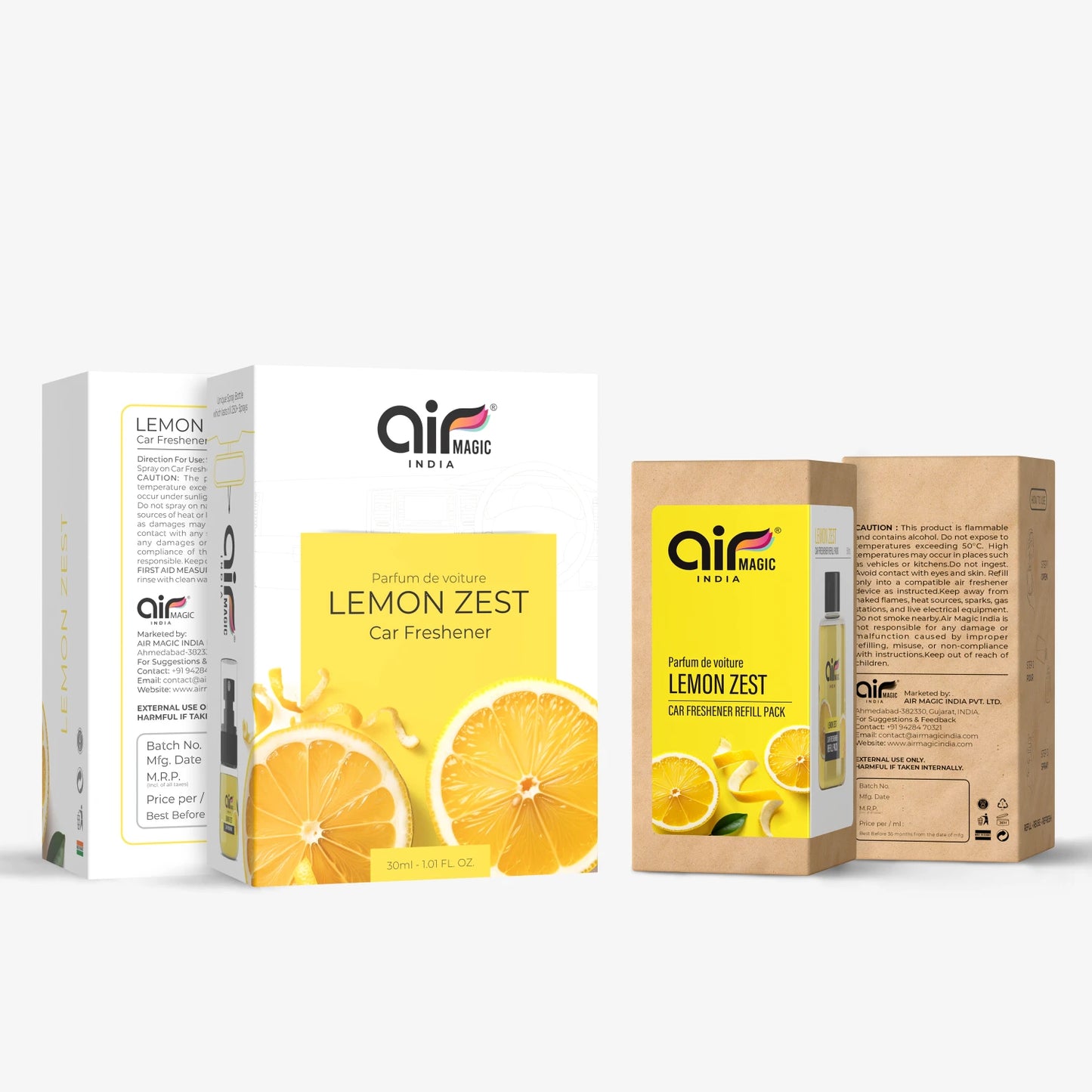Lemon Zest – Zesty & Lively | Fruity Car Perfume
