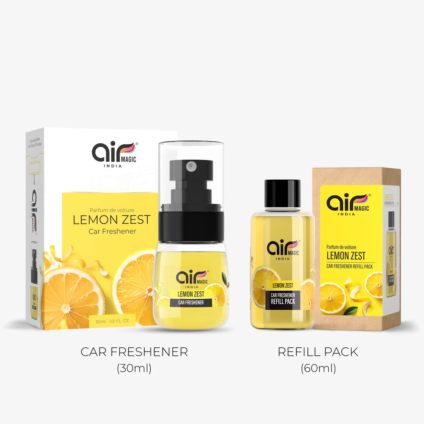 Lemon Zest – Zesty & Lively | Fruity Car Perfume
