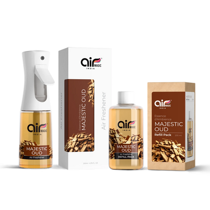 Majestic Oud – Rich & Deep | Arabic Air Freshener for Home & Office