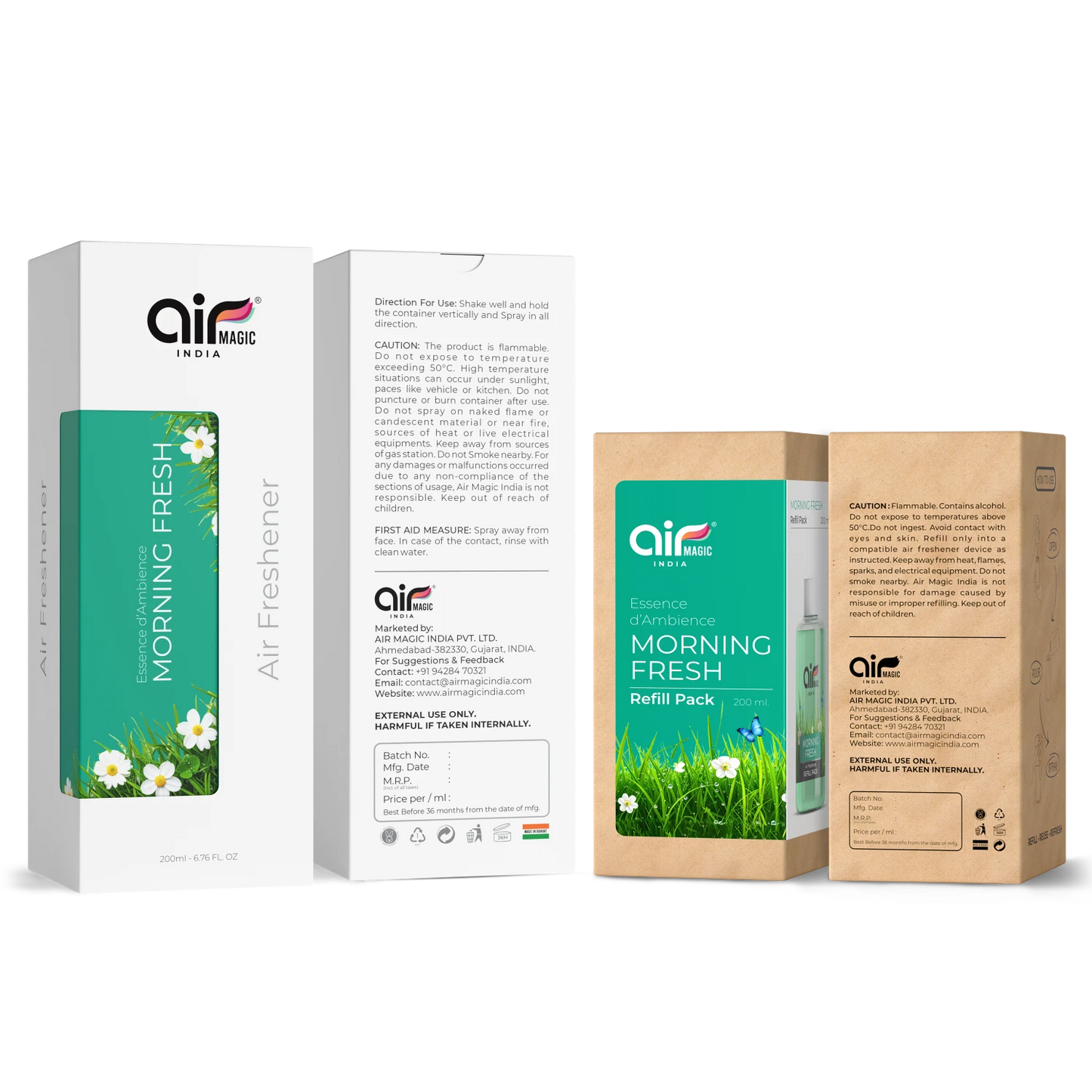 Morning Fresh – Bright & Uplifting | Special Edition Air Freshener for Home & Office