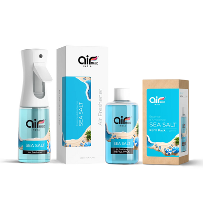 Sea Salt – Clean & Coastal | Aquatic Air Freshener for Home & Office