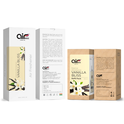 Vanilla Bliss – Warm & Cozy | Special Edition Air Freshener for Home & Office