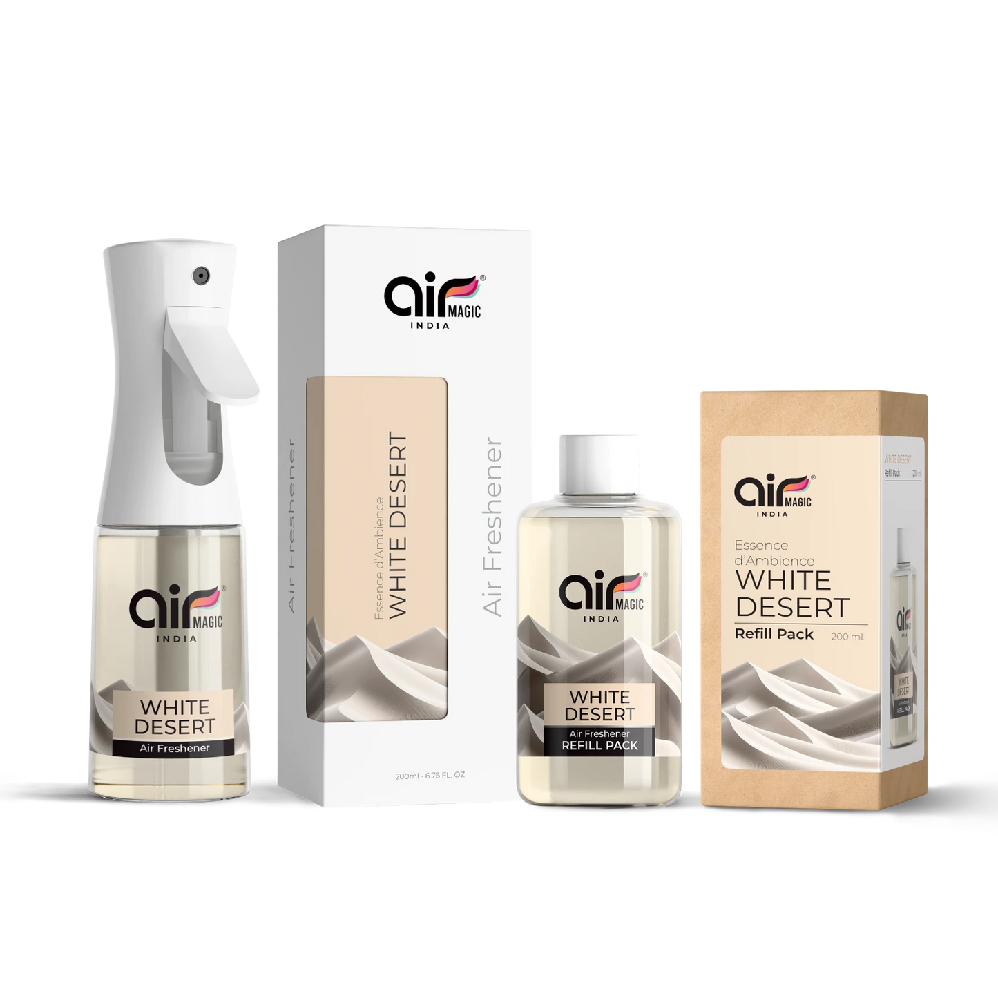 White Desert – Woody & Smooth | Arabic Air Freshener for Home & Office